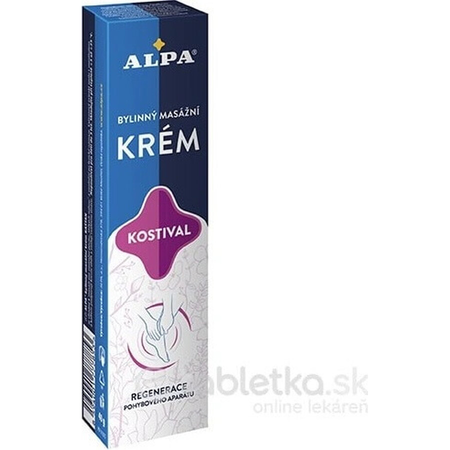 ALPA CREAM COSTIHOJ 1×40 g, massage aux herbes