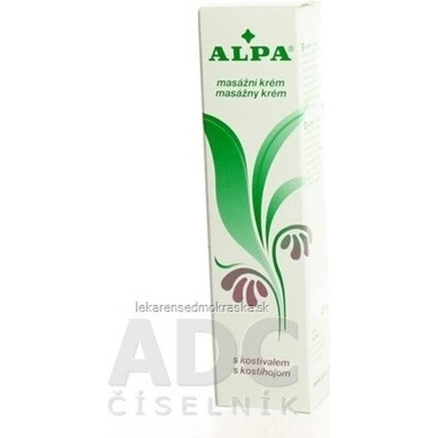 ALPA CREAM COSTIHOJ 1×40 g, massage aux herbes