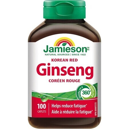 Jamieson Korean Ginseng 1×100 tbl, food supplement