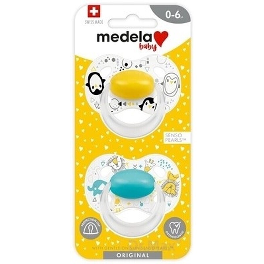 Kinderschnuller MEDELA ORIGINAL Unisex 1×2 Stück