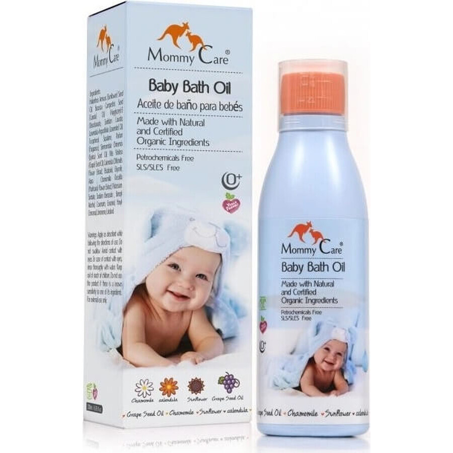 Mommy Care - Huile de bain naturelle pour bébé 200 ml 1×200 ml