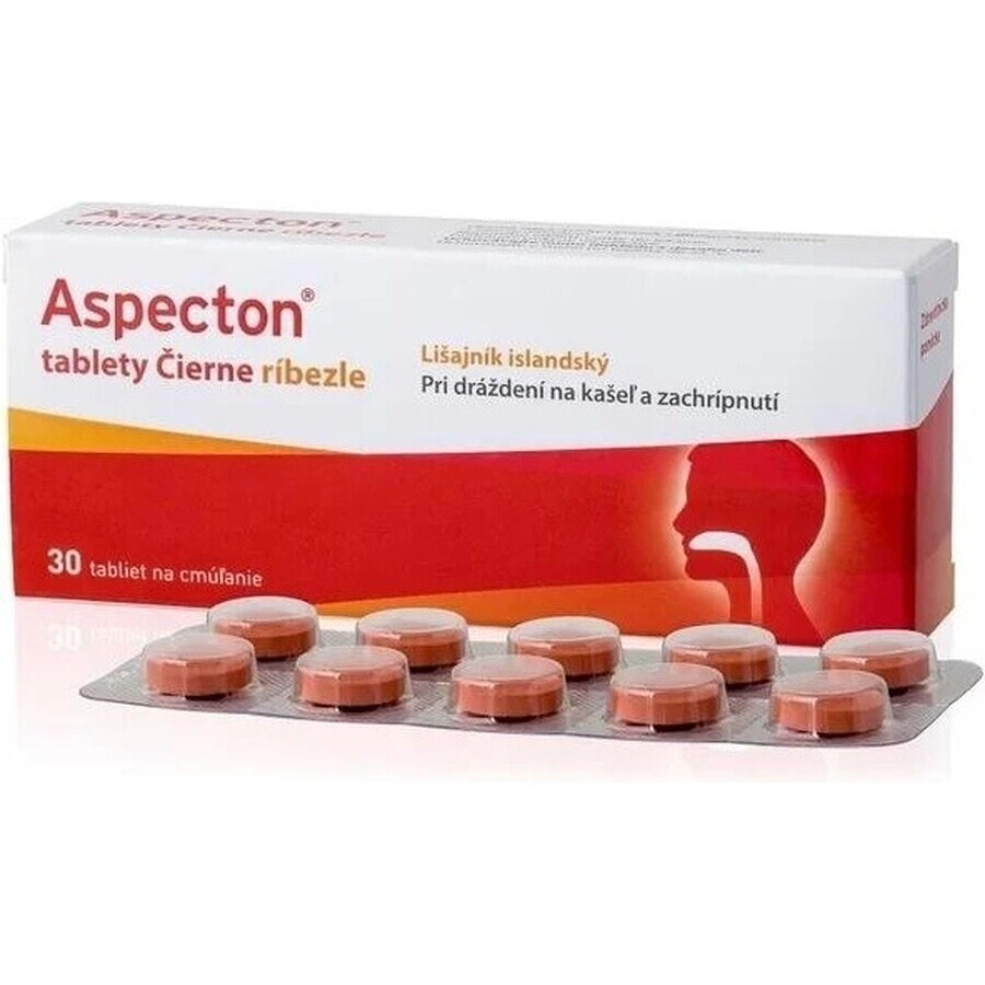 Aspecton Cassis comprimés 1×30 tbl, complément alimentaire