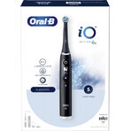 Oral B Oral B iO Series 6 Black 1×1 Electric Toothbrush, brosse à dents électrique