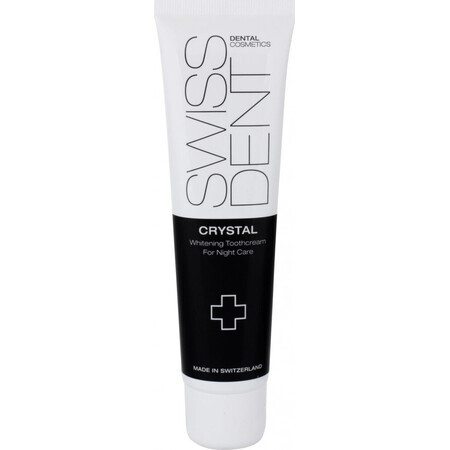 SWISSDENT CRYSTAL 1×100 ml crème dentaire régénératrice