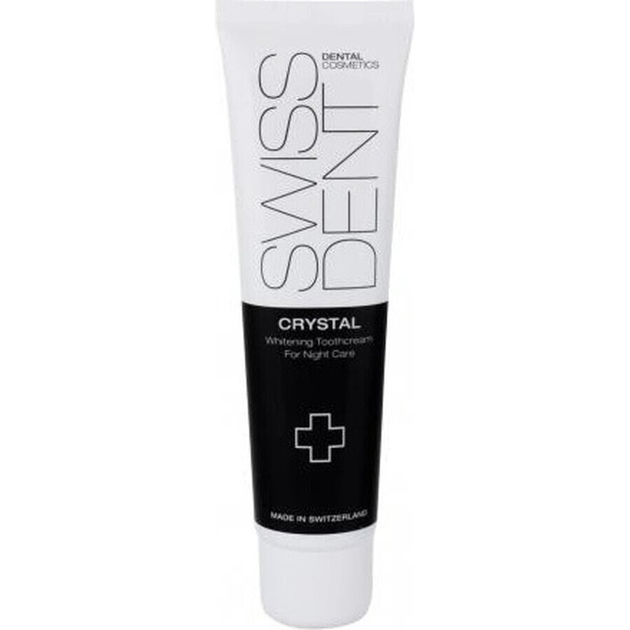 SWISSDENT CRYSTAL 1×100 ml crème dentaire régénératrice