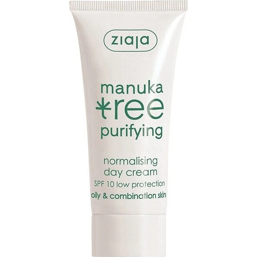 Ziaja Manuka - normalizing day cream for oily and combination skin 12+ 1×50 ml, day cream