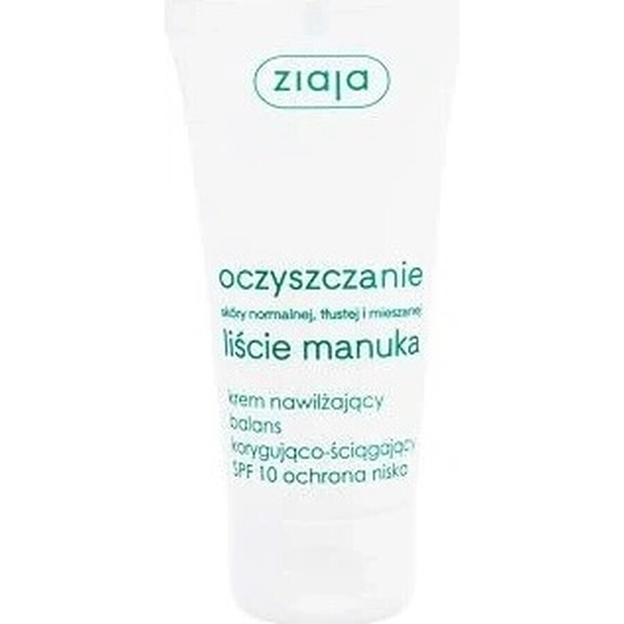 Ziaja Manuka - normalizing day cream for oily and combination skin 12+ 1×50 ml, day cream