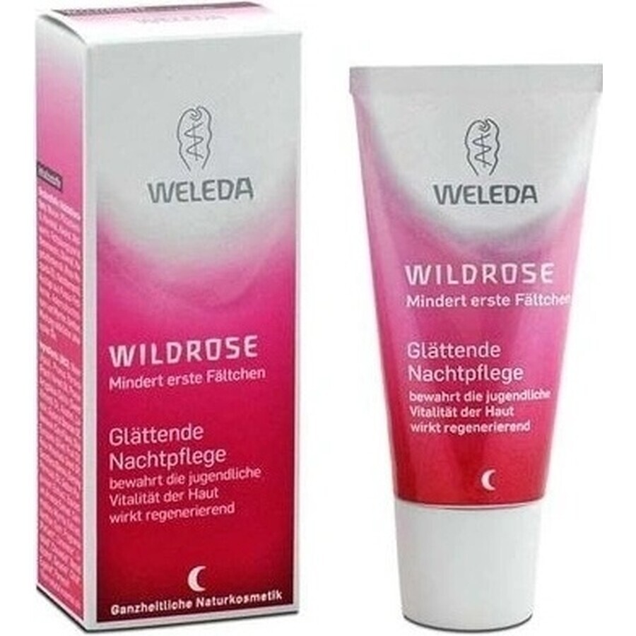 WELEDA Rosa glättende Nachtcreme 1×30 ml, Nachtcreme