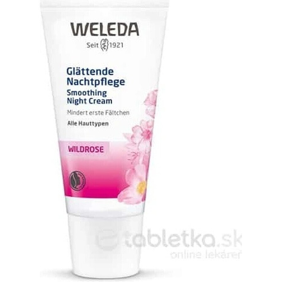 WELEDA Rosa glättende Nachtcreme 1×30 ml, Nachtcreme