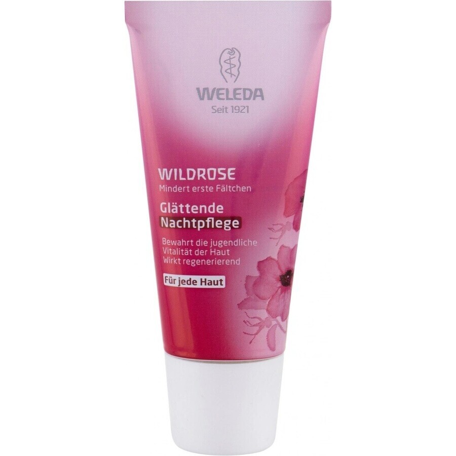 WELEDA Rosa glättende Nachtcreme 1×30 ml, Nachtcreme