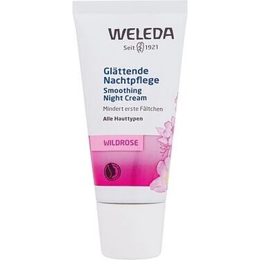 WELEDA Rosa glättende Nachtcreme 1×30 ml, Nachtcreme