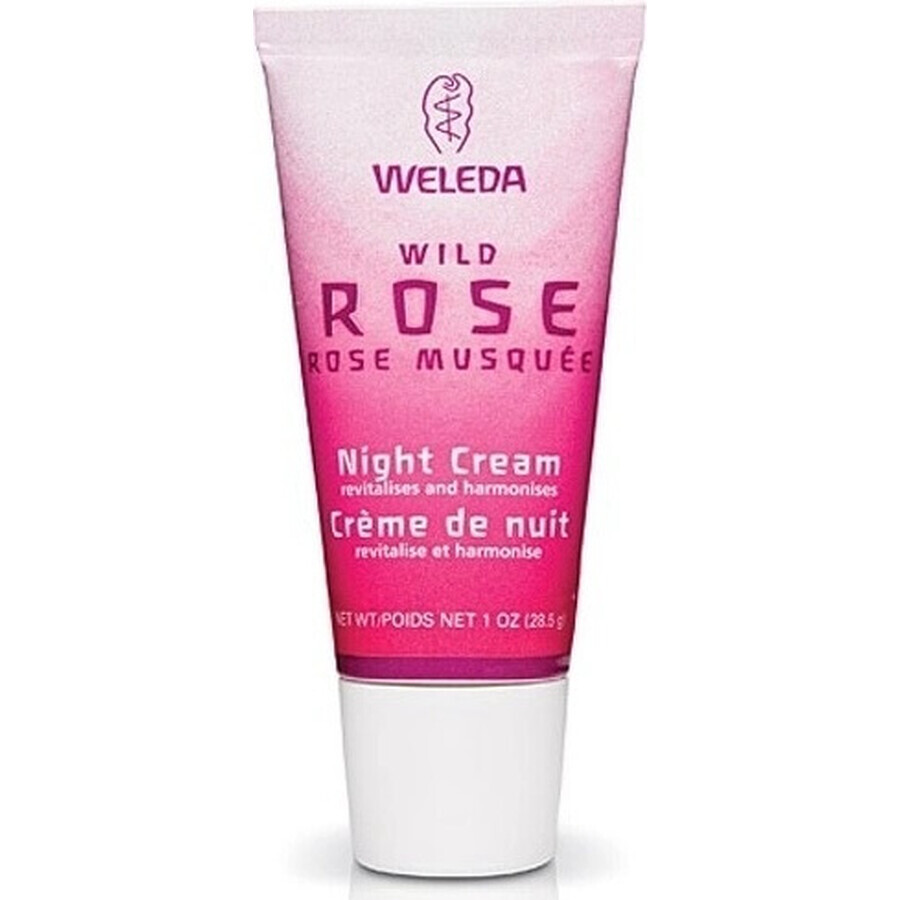 WELEDA Rosa glättende Nachtcreme 1×30 ml, Nachtcreme