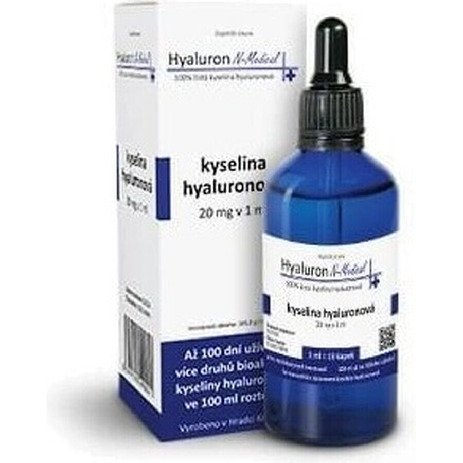 Hyaluron N-Medical Hyaluron N-Medical acido ialuronico puro al 100% 1×100 ml, integratore alimentare