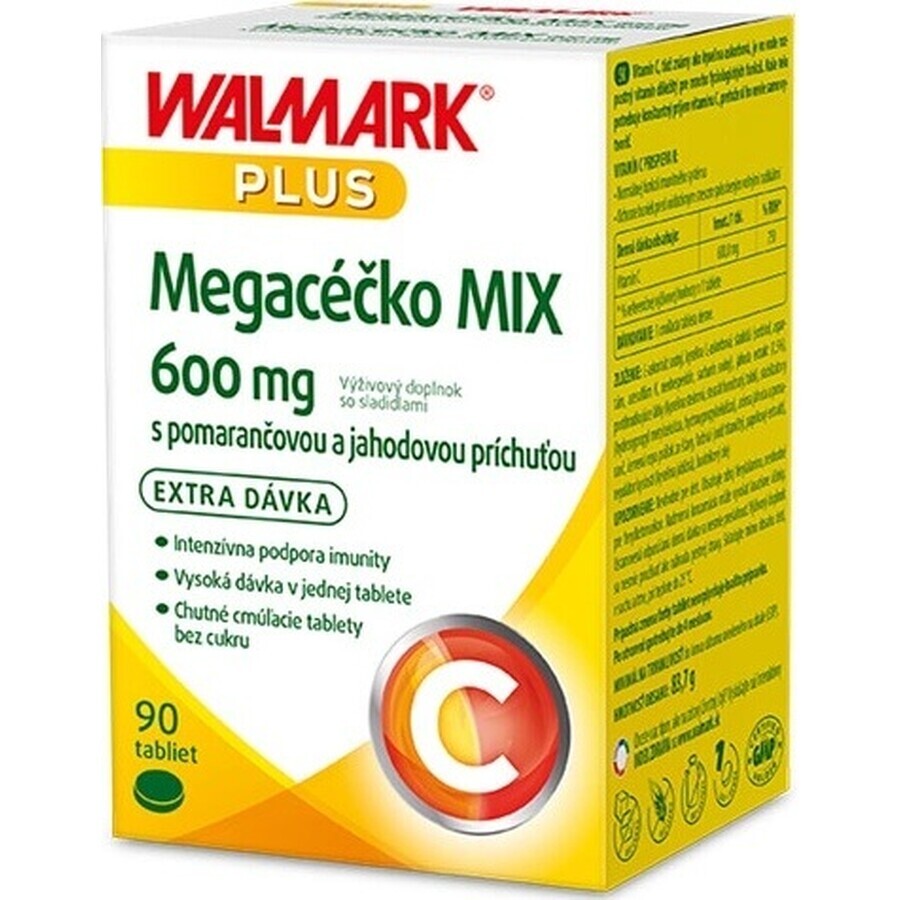 WALMARK Megacečko 600 mg orange 1×90 tbl, complément alimentaire