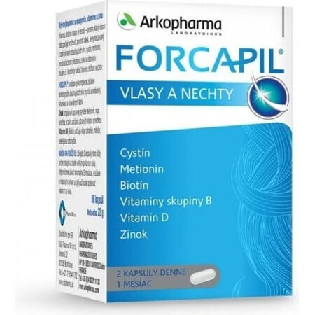 FORCAPIL 1×60 cps, complément alimentaire