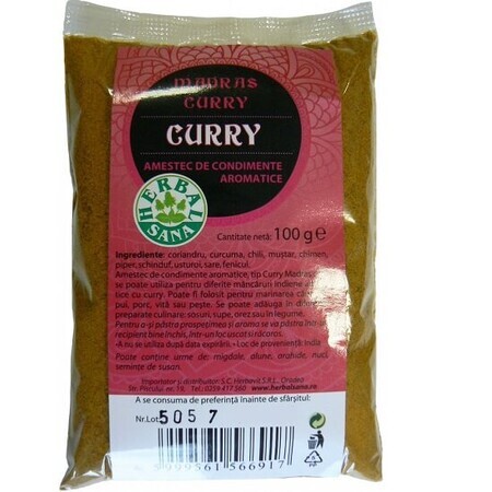 Mélange d'épices pour curry, 100 gr, Herbal Sana