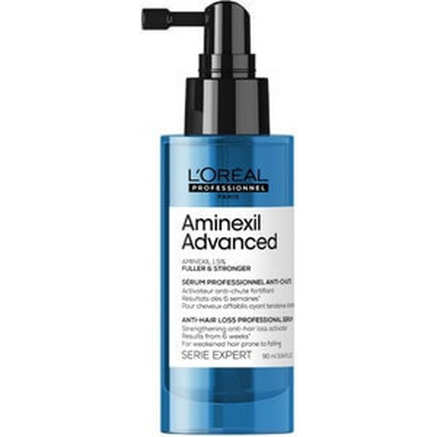 L´Oréal Professionnel Activating serum against hair loss Aminexil Advanced Fuller & Strong er Strength Ening 1×90 ml, serum against hair loss