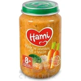 HAMI Vorspeise Bouillon mit Gemüse, Reis und Kalbfleisch 1×200 g, Fleisch-Gemüse-Vorspeise
