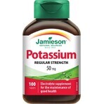 JAMIESON POTASIO 50 mg 1×100 tbl, potassio