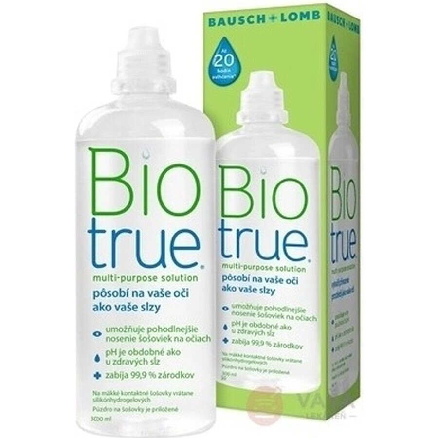 Biotrue Multifunctional Solution 1×300 ml, solución para lentillas