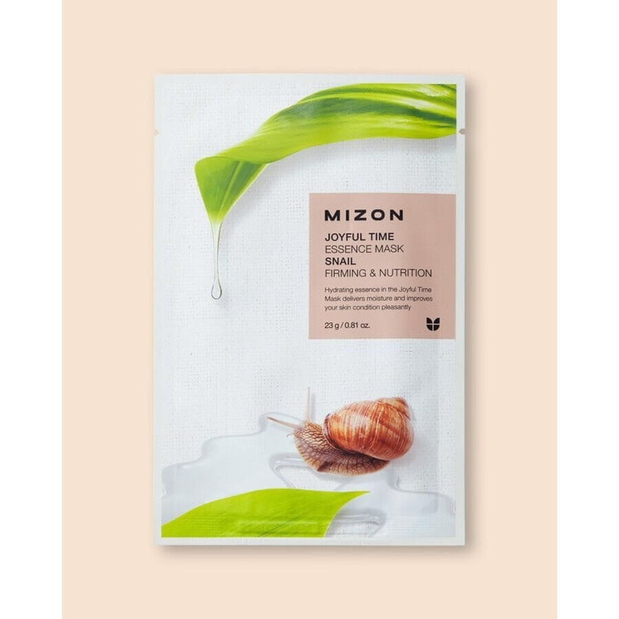 Mizon Joyful Time Essence Essence Mask Snail 23 g / 1 sheet 1×23 g / 1 sheet