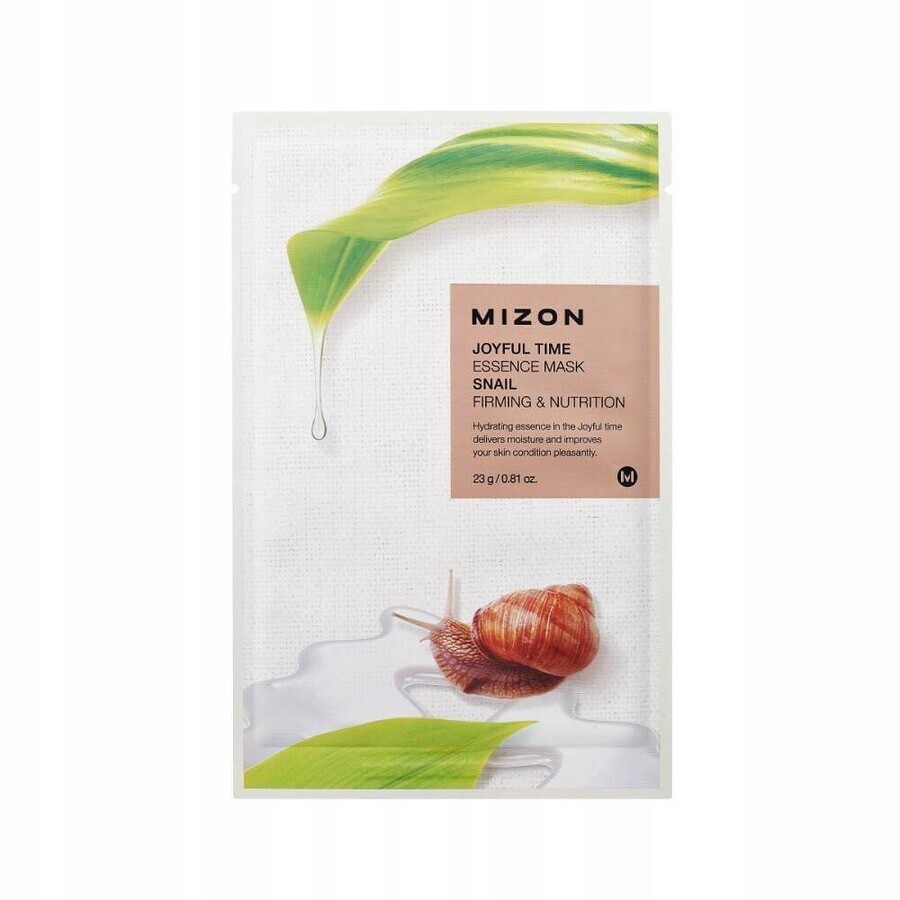 Mizon Joyful Time Essence Essence Mask Snail 23 g / 1 sheet 1×23 g / 1 sheet