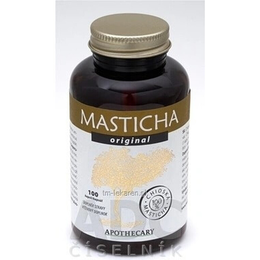 ORIGINAL MASTICHA - Apothicaire 1×100 cps, complément alimentaire