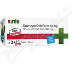 VIRDE KOENZYM Q10 Forte 60 mg 1×45 tbl, Coenzym