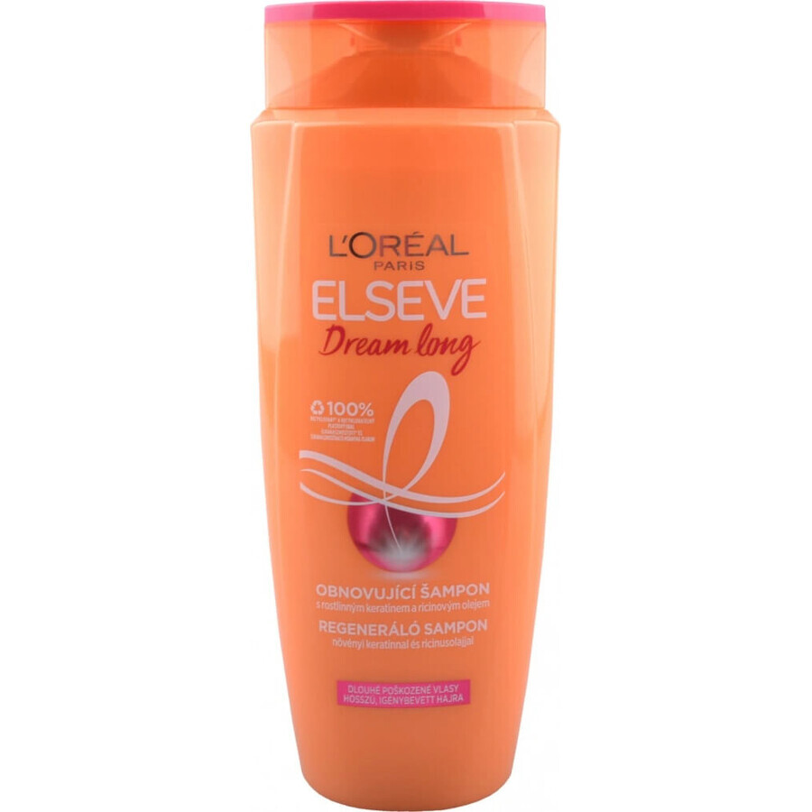 L'Oréal Paris Elseve Dream Long Renewing Shampoo 1×700 ml, ondersteuning haargroei