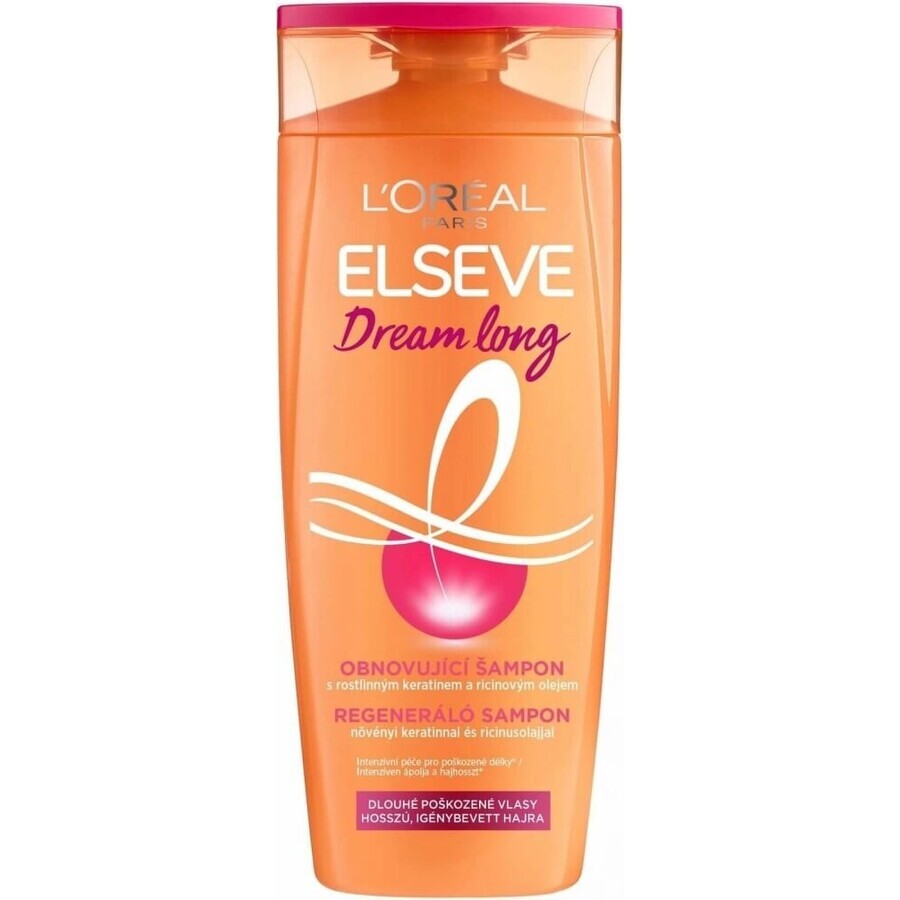 L'Oréal Paris Elseve Dream Long Renewing Shampoo 1×700 ml, ondersteuning haargroei