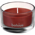 Bolsius Aromatic 2.0 verre 80x50mm bois d'oud, bougie parfumée 1×1 pc, bougie parfumée