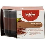 Bolsius Aromatic 2.0 verre 80x50mm bois d'oud, bougie parfumée 1×1 pc, bougie parfumée