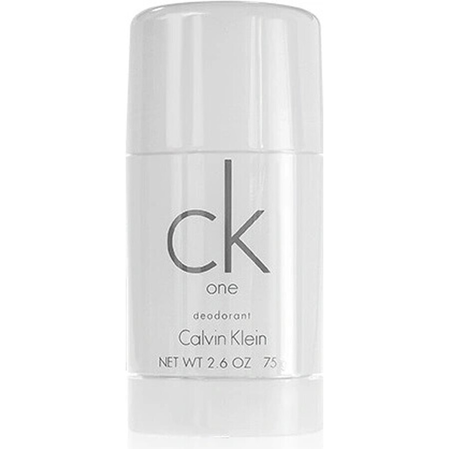 Calvin Klein One Tuhy Deo 75ml 1×75ml, festes Deodorant