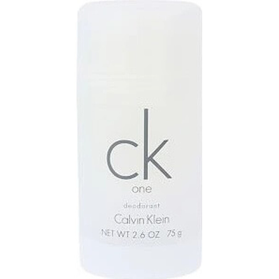 Calvin Klein One Tuhy Deo 75ml 1×75ml, festes Deodorant