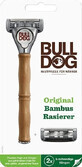 Rasoir Bulldog Bulldog Original Bamboo + 2 t&#234;tes de rechange Set 1&#215;1, rasoir + 2 t&#234;tes de rechange