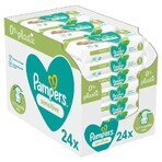 Pampers Sensitive Caja Toallitas Sin Plástico 24x52pcs 24×52 pcs