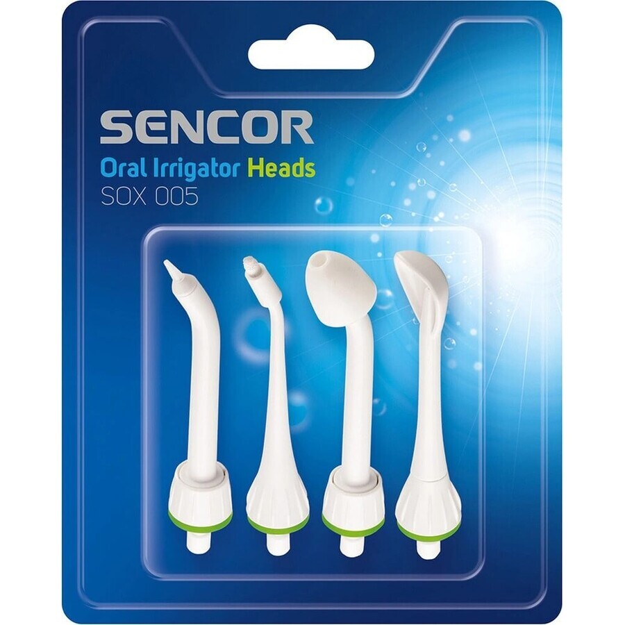 SENCOR SOX 005 SOX TESTS 1×11 pcs, têtes de remplacement pour douche buccale