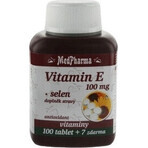 MedPharma VITAMINA E 100 1×107 cps, supliment alimentar