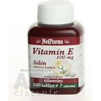 MedPharma VITAMINA E 100 1×107 cps, supliment alimentar