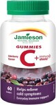 JAMIESON VITAMINE C + IMUNE SHIELD GUMMIES 1&#215;60 pcs, pastilles aromatis&#233;es &#224; la fleur de sureau