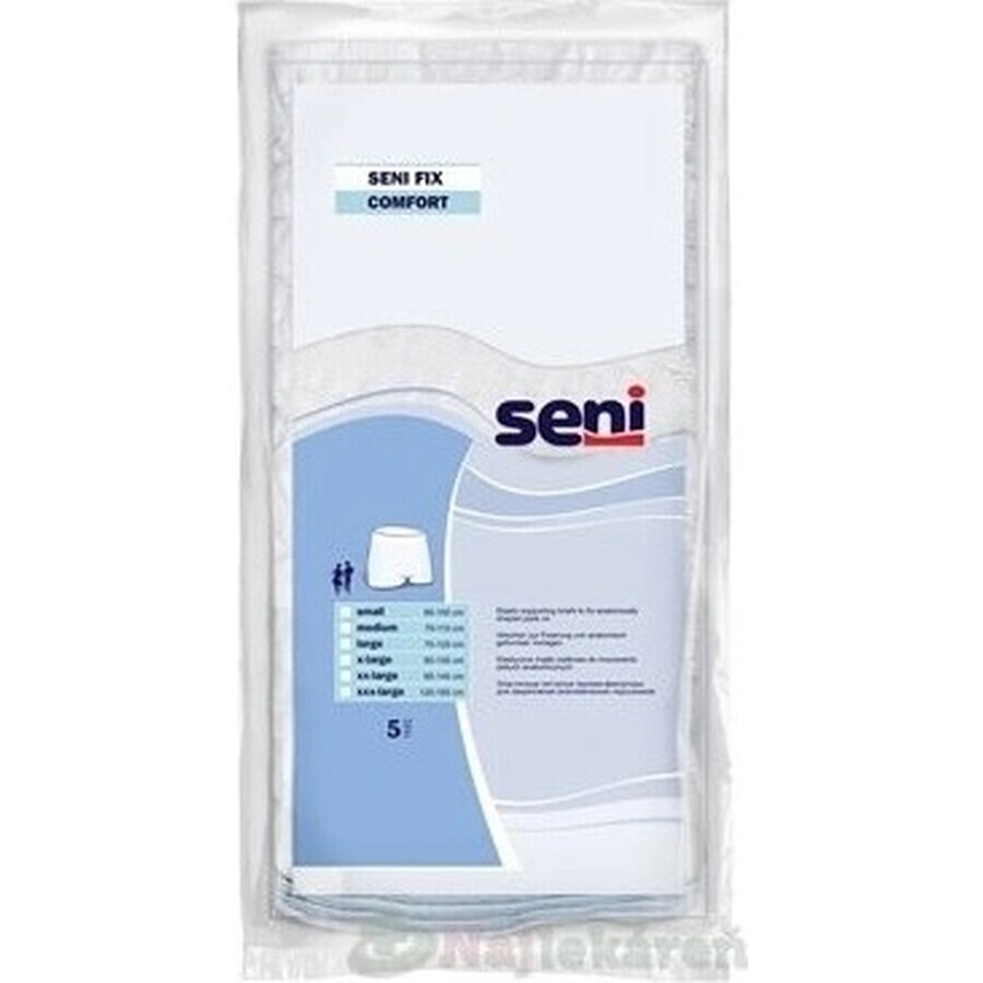 Seni FIX COMFORT XX-Large elastische slip (omtrek 85-140 cm) 1x5 stuks