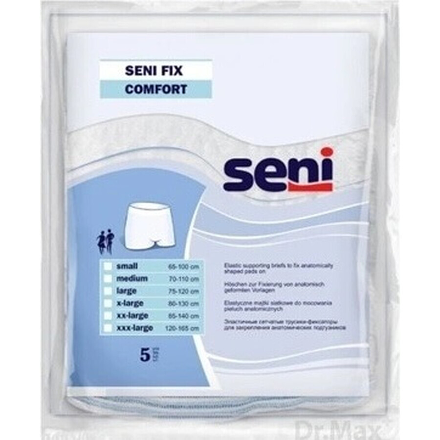 Seni FIX COMFORT XX-Large elastische slip (omtrek 85-140 cm) 1x5 stuks