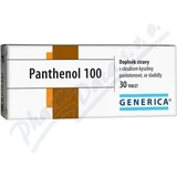 GENERICA Panthenol 100 1×30 tbl, Nahrungsergänzungsmittel