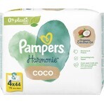 PAMPERS HARMONIE PROTECT&CARE WIPES 176KS 1×176 st, vochtige doekjes