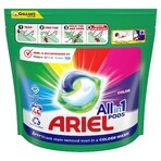 Ariel All-in-1 PODS Color, Capsule de gel de spălare, 44 spălare 1×44pcs, Capsule de gel de spălare