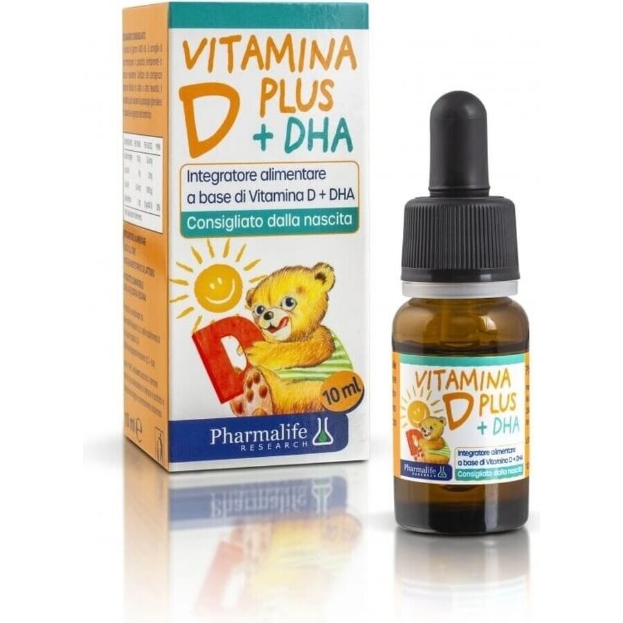 FITOBIMBI VITAMINE D PLUS DHA 1x10 ml, complément alimentaire