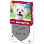 Advantix Spot-on pour chiens de 4 à 10 kg (4 pipettes) 4x1 ml