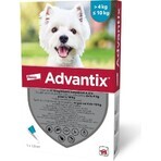 Advantix Spot-on pour chiens de 4 à 10 kg (4 pipettes) 4x1 ml