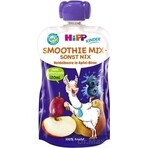 HiPP BIO Smoothie MIX Appel Peer Bosbessen 1×120 ml, fruit en groenten, 12m+