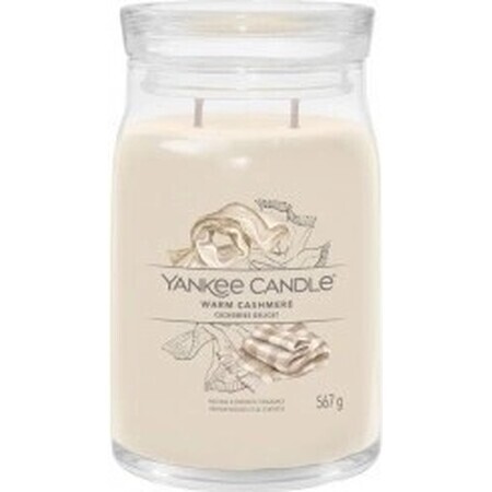 Yankee Candle Signature Large Warm Cashmere Candle 1×567 g Warm Cashmere 1×567 g scented candle